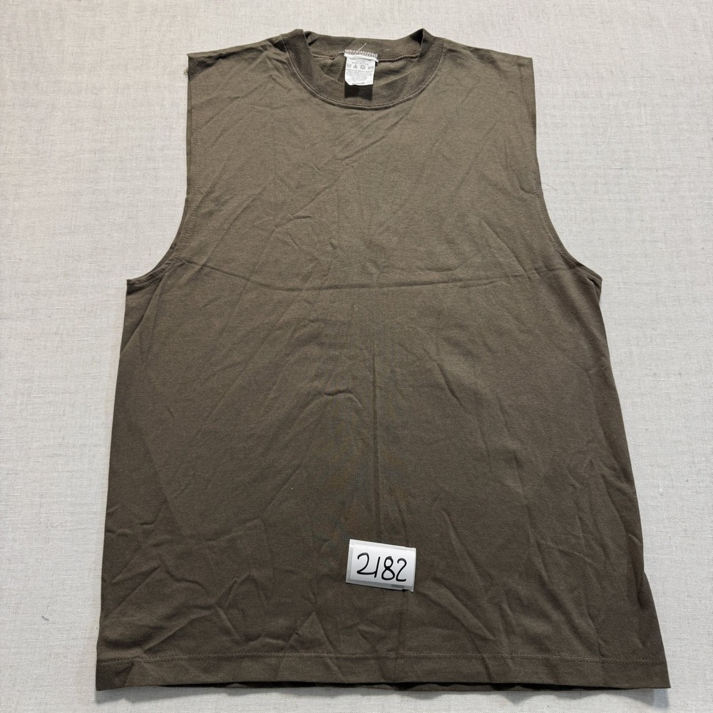 Unbranded Muscle Tank Top Mens Sz M Brown New Without Tags